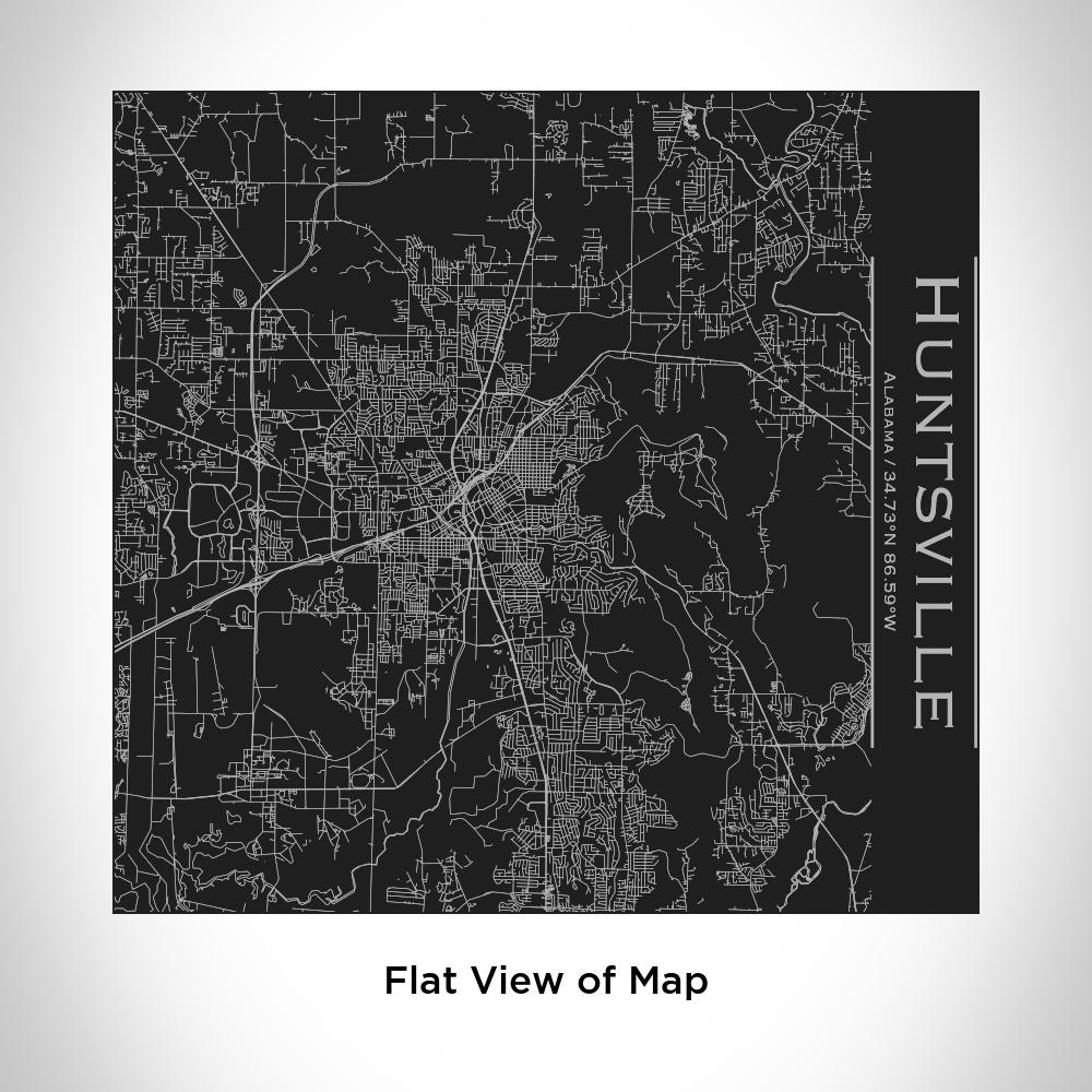 Huntsville - Alabama Map Tumbler in Matte Black