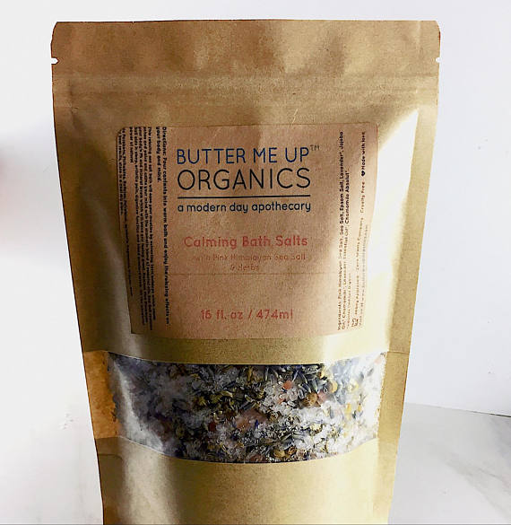 Calming Bath Salts / Detox / Relaxation / Lavender - Zomdo Marketplace | Zomdo.com