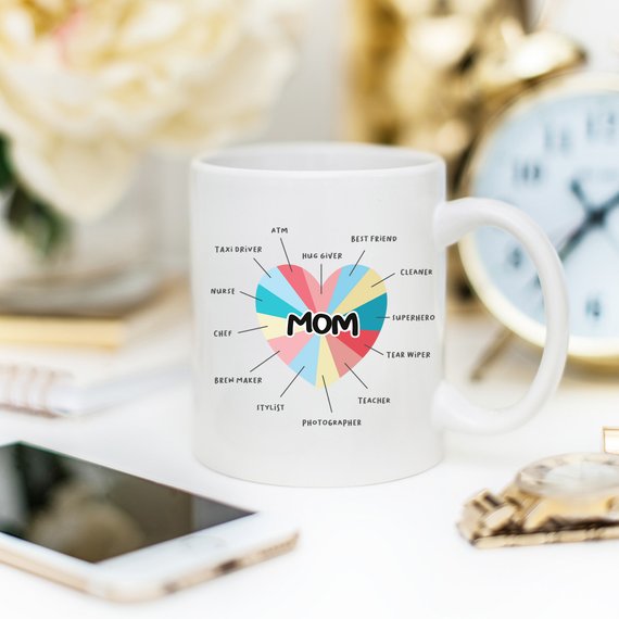 "Mom" Coffee Mug