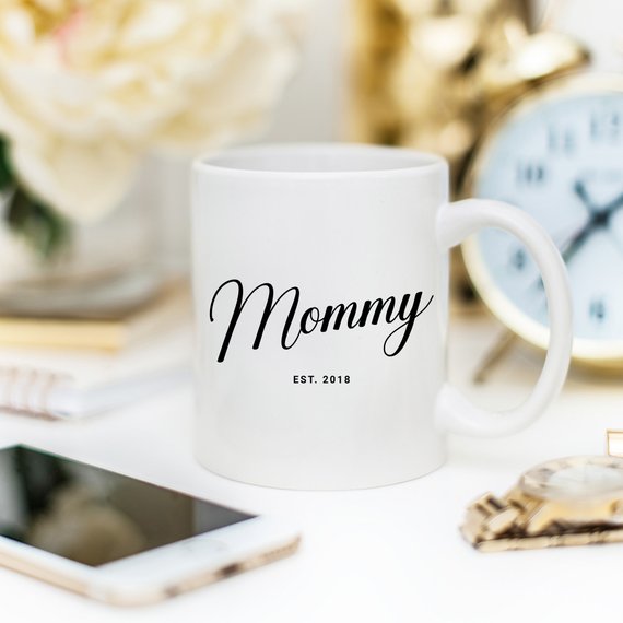 Mommy Est 2018 - Mother's Day Coffee Mug - Proud