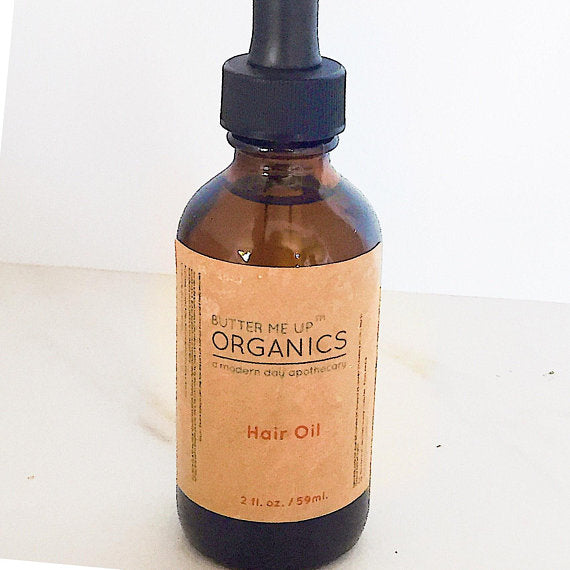 Organic Hair Oil Repair Healthy Hair | White Smokey