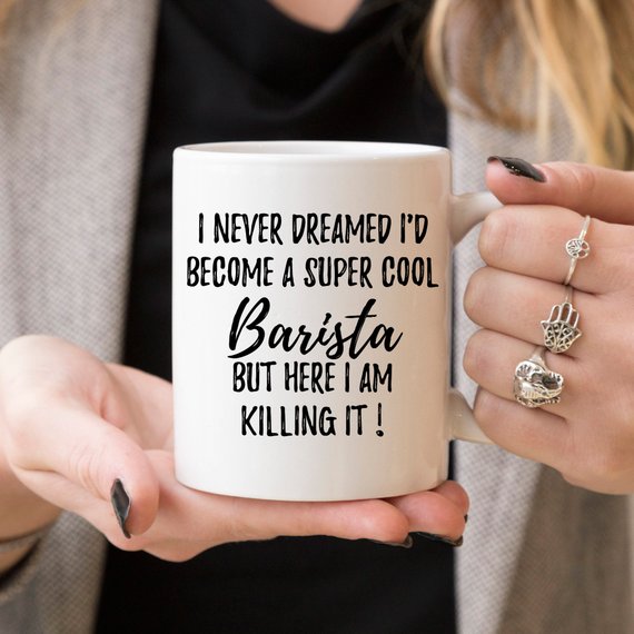 Barista Gift, Barista Mug, Gift For Barista, Funny