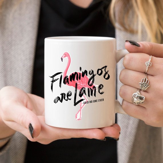 Flamingo Mug, Flamingo Funny Coffee Mug, Funny