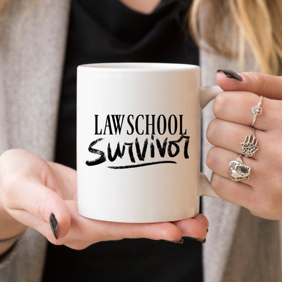 Law Student Coffee Mug, Law School Survivor, Law