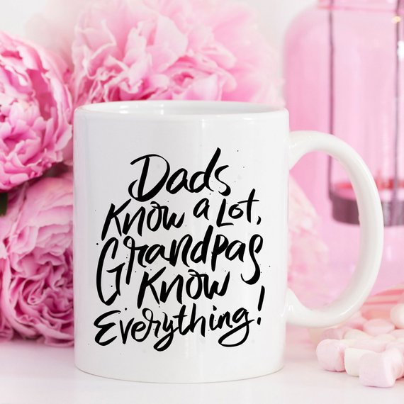 Funny Grandpa Mug, Fathers Day Mug For Grandpa,