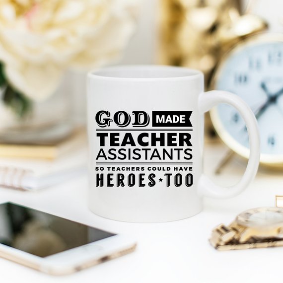 Teacher Assistant Coffee Mug - God Made Teacher