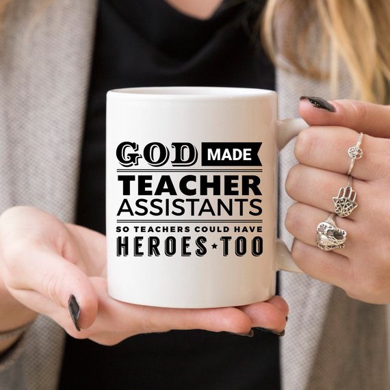 Teacher Assistant Coffee Mug - God Made Teacher