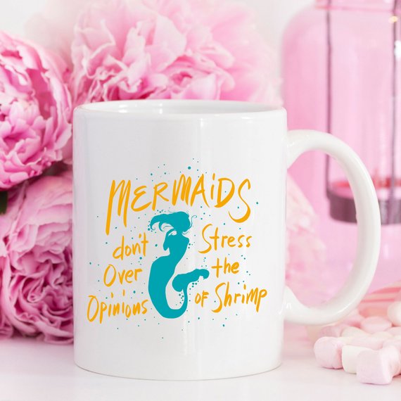 Mermaids Don't Stress Over the Opinions of Shrimp | Magenta Shadow