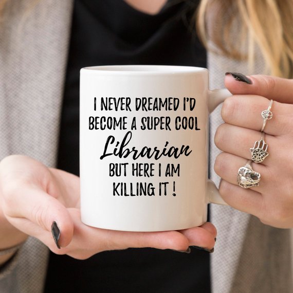 Librarian Mug, Librarian Gift, Gift For Librarian,