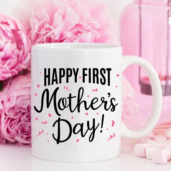 Happy First Mother’s Day - Mother's Day Gift - | Magenta Shadow