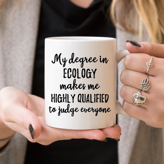 Ecology Gift, Ecology Mug, Ecology Graduation,