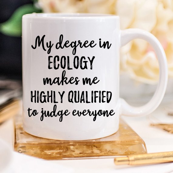 Ecology Gift, Ecology Mug, Ecology Graduation, | Magenta Shadow