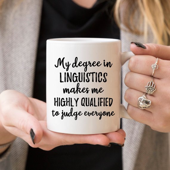 Linguistics Mug, Linguist - Zomdo Marketplace | Zomdo.com