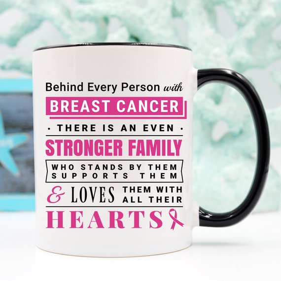 Breast Cancer Coffee Mug - Behind Every Person