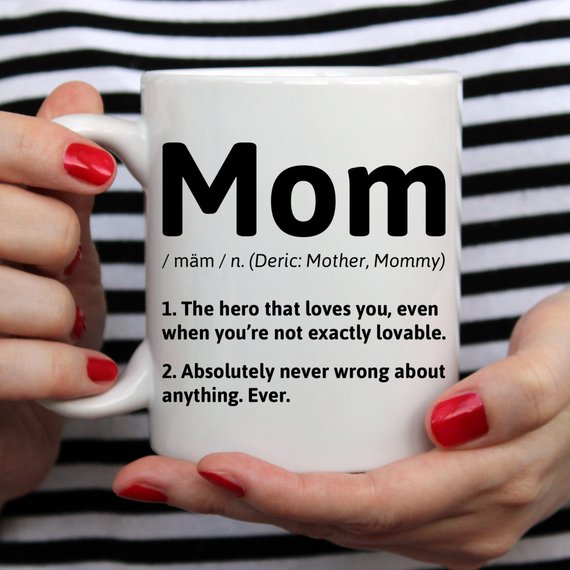 Mother's Day Coffee Mug - Top Birthday Gift For | Magenta Shadow