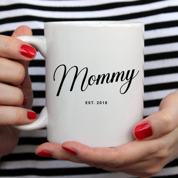 Mommy Est 2018 - Mother's Day Coffee Mug - Proud