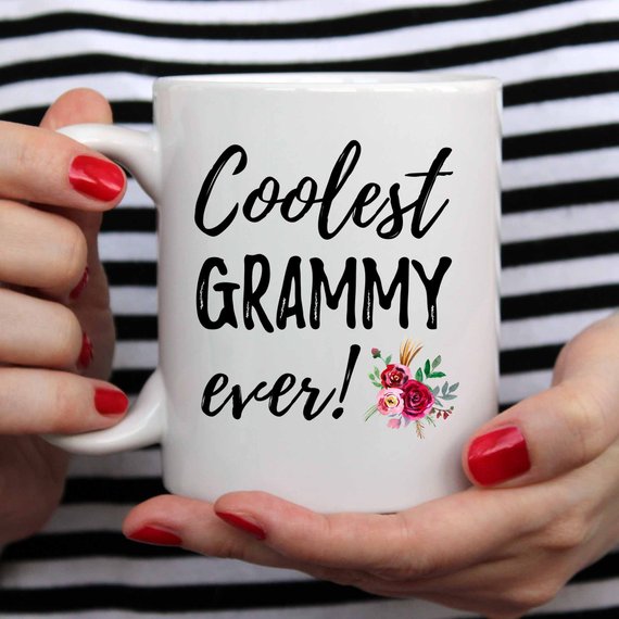 Grammy Mug, Mom From Daughter, Mother's Day, | Magenta Shadow