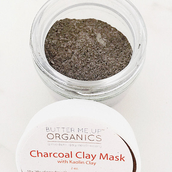 Organic Charcoal Mask / Activated Charcoal Mask / | White Smokey