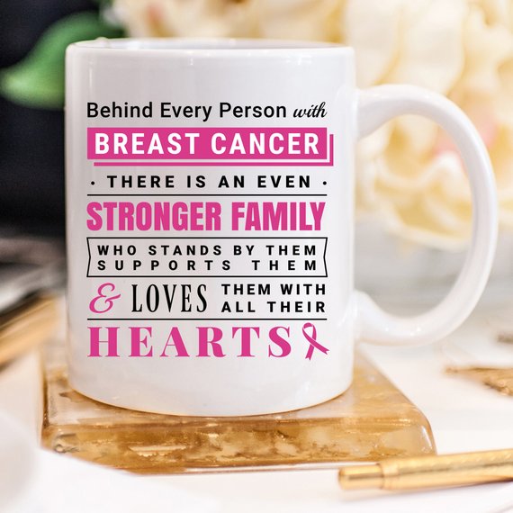 Breast Cancer Coffee Mug - Behind Every Person