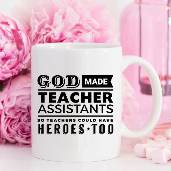 Teacher Assistant Coffee Mug - God Made Teacher