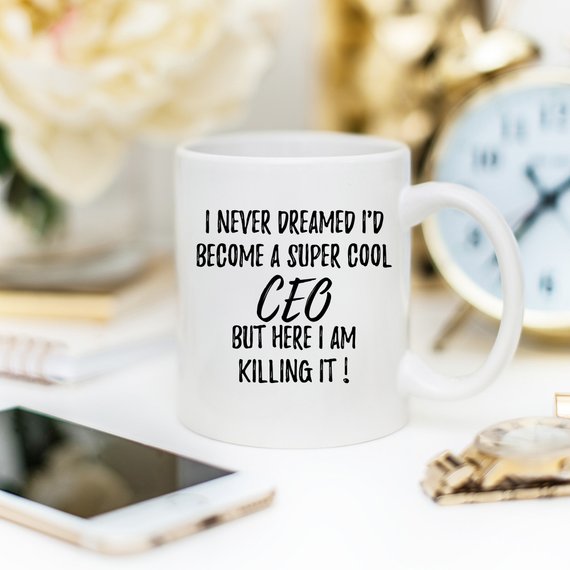 CEO Mug, CEO Gift, Entrepreneur Mug, Entrepreneur