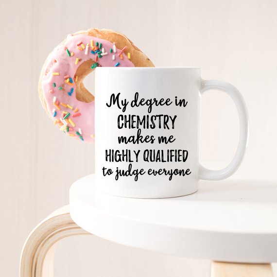 Chemistry Gift, Chemist Mug, Chemist Gift, Gift | Magenta Shadow