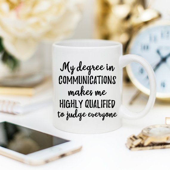 Communications Gift, Communications Mug,