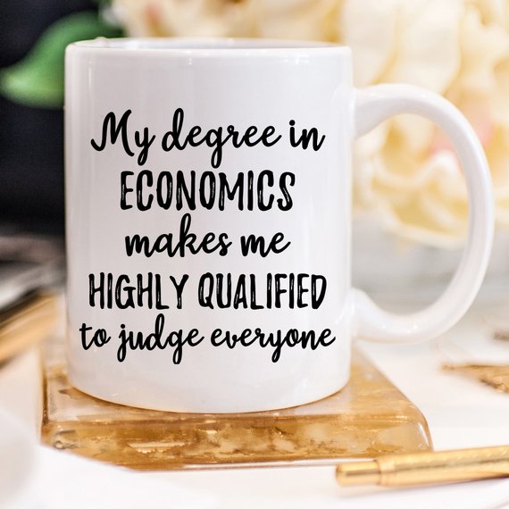 Economics Mug, Economics Gift, Economy Gift,