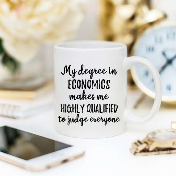 Economics Mug, Economics Gift, Economy Gift,