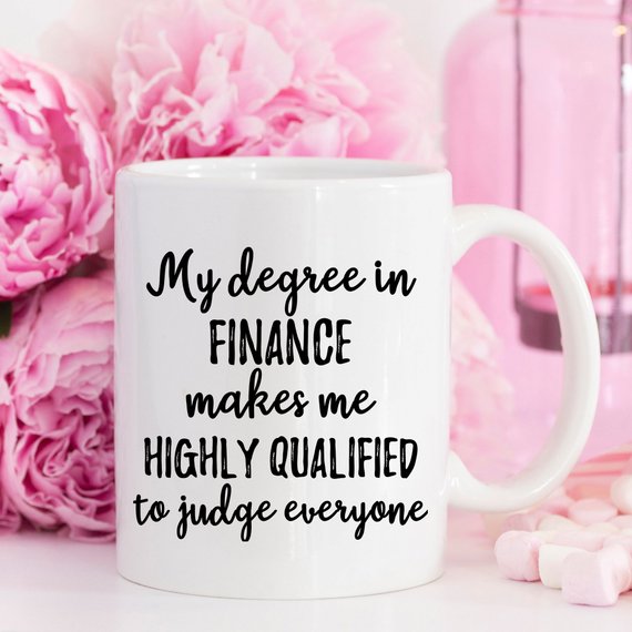 Finance Gift, Finance Mug, Banking Mug, Accountant