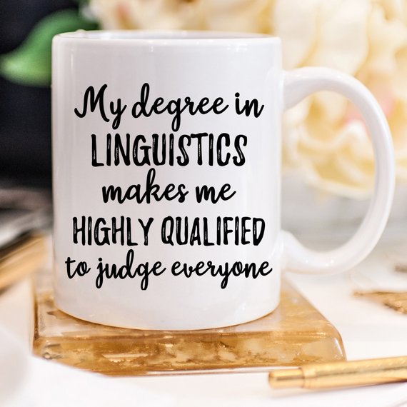 Linguistics Mug, Linguist - Zomdo Marketplace | Zomdo.com