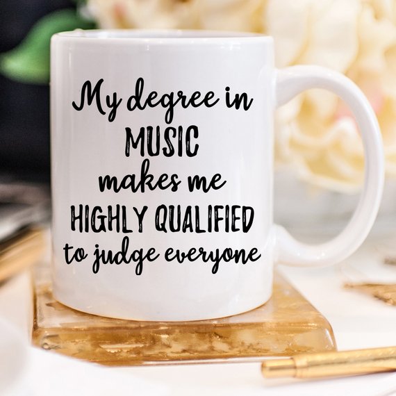 Music Gift, Music Mug, Musician Gift, Musician