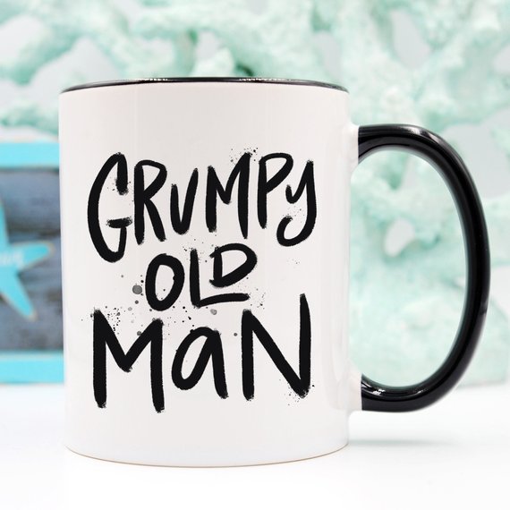 "Grumpy Old Man" Coffee Mug