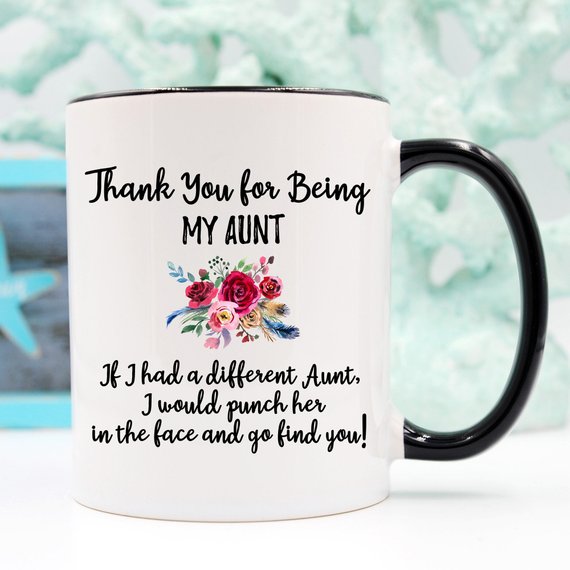 Aunt Gift for Aunt Mug Auntie Gifts Aunt Birthday