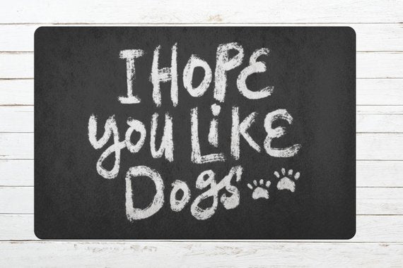 Dog Lover Gift Doormat Door mat Welcome Mat