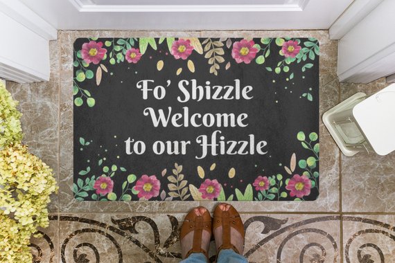 Doormat Door mat Welcome Mat Housewarming Gift Fo'