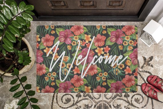 Door mat Doormat Welcome Mat Housewarming Gift