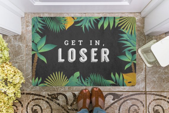 Door mat Doormat Welcome Mat Housewarming Gift Get