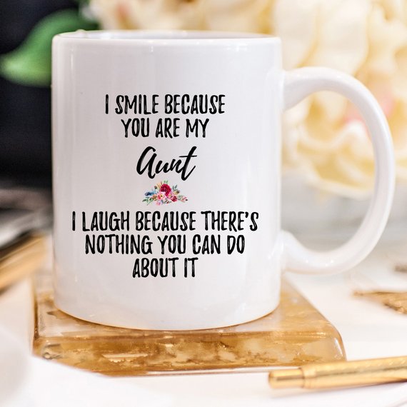 Aunt Gift for Aunt Mug Auntie Gifts Aunt Birthday