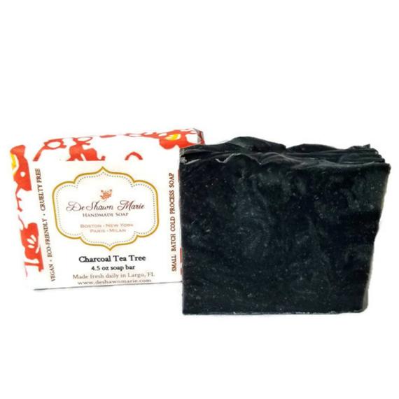 Activated Charcoal Tea Tree Soap | Yellow Shadow