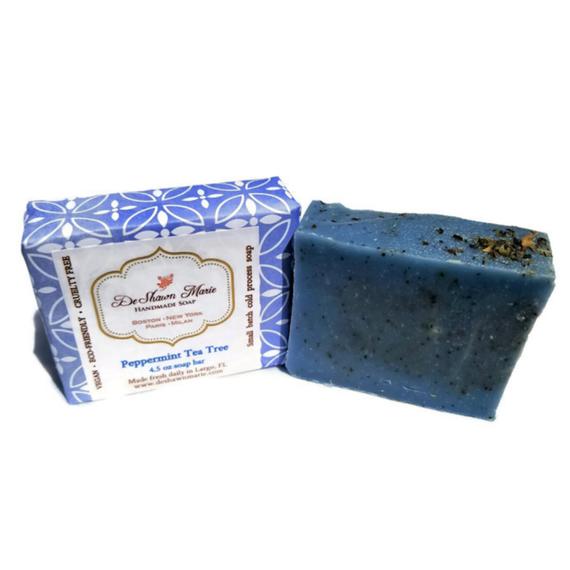 Peppermint Tea Tree Soap | Yellow Shadow