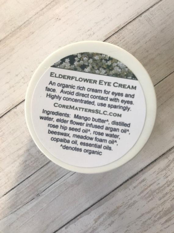 Elderflower eye cream