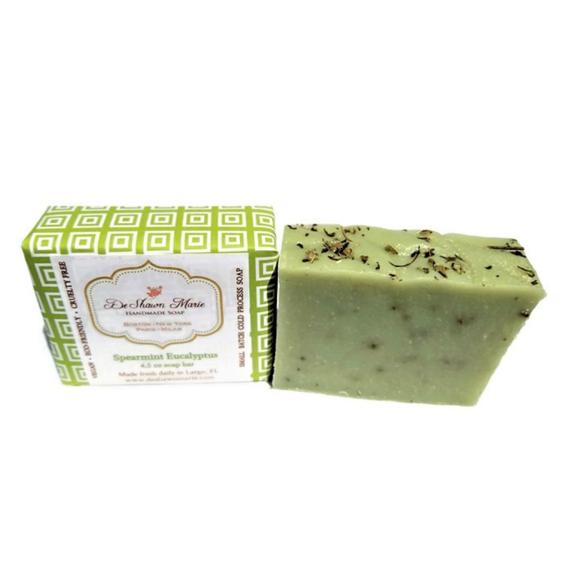 Spearmint Eucalyptus Soap | Yellow Shadow