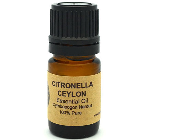 Citronella Essential Oil (Ceylon) 15 ml | Yellow Poppy