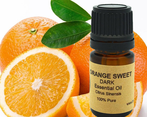 Orange Essential Oil (Sweet Dark) 15ml | Yellow Poppy