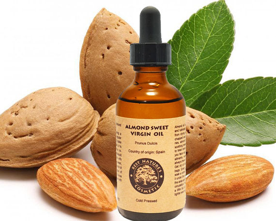 Almond Sweet Virgin Oil (Organic, Cold Pressed, | Yellow Poppy