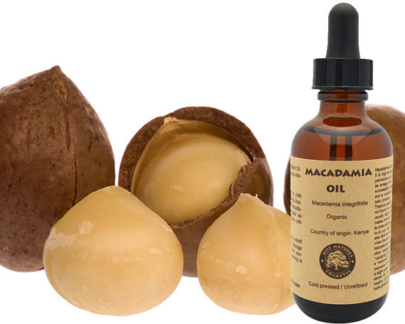 100% Pure, Organic Macadamia Oil. Helps to reduce | Yellow Poppy