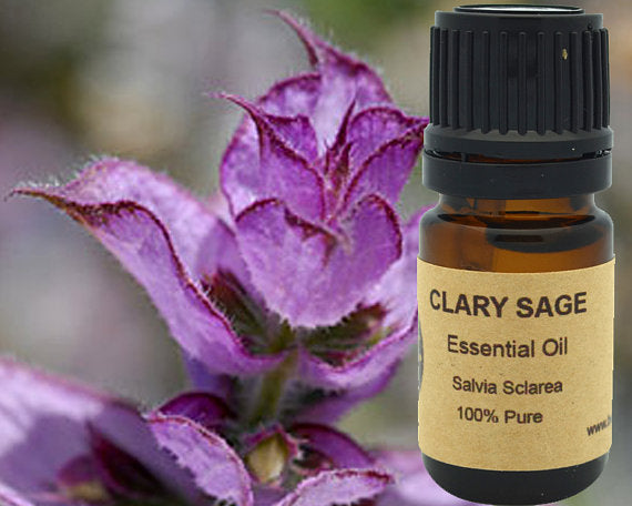 Clary Sage Essential Oil 15 ml | Yellow Poppy