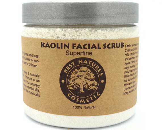 Kaolin Facial Scrub. Mask for sensitive skin. | Yellow Poppy