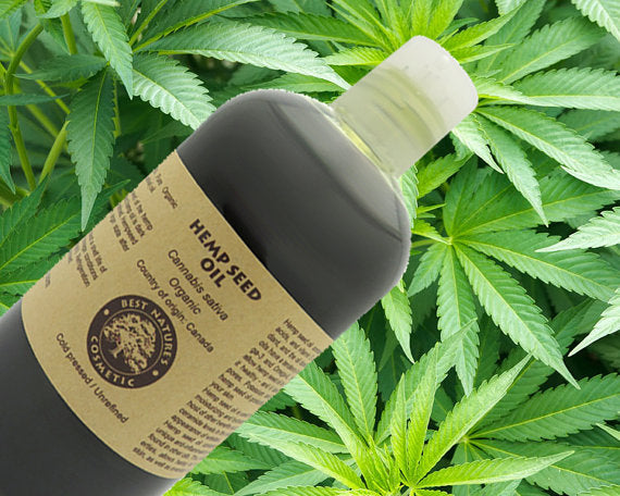 100% Pure Hemp Seed Oil (organic, cold pressed, | Yellow Poppy